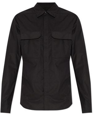 Rick Owens Shirt With Pockets - Black