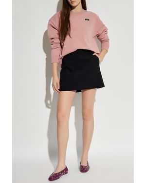Kate Spade Sweatshirt With Logo Patch - Black