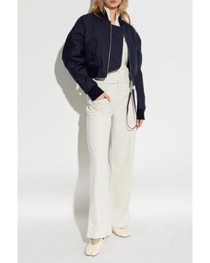 Courreges Bomber Jacket - Blue