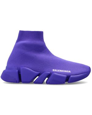 Balenciaga 'speed 2.0 Lt' Sock Trainers - Purple