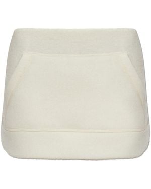 DSquared² Wool Skirt - Natural