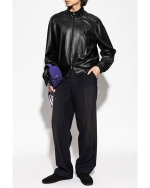 Acne Studios Leather Jacket - Black
