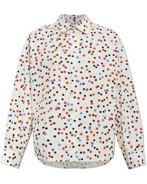 Jacquemus Cotton Shirt 'Losange' - White
