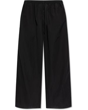 Acne Studios Wide-Leg Trousers - Black