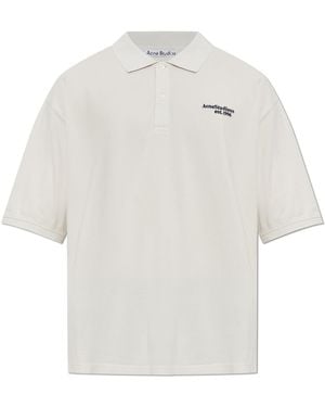 Acne Studios Short-Sleeved Polo - White