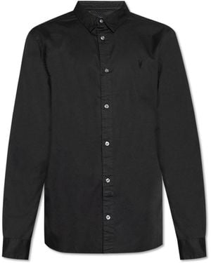 AllSaints Shirt Hawthorne - Black