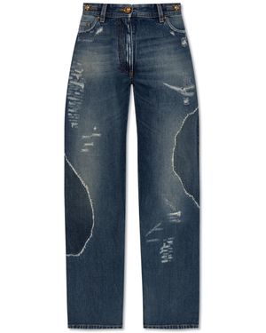 Versace Jeans With 'Vintage' Effect - Blue
