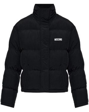 Moschino Insulated Jacket With Stand-Up Collar - Blue
