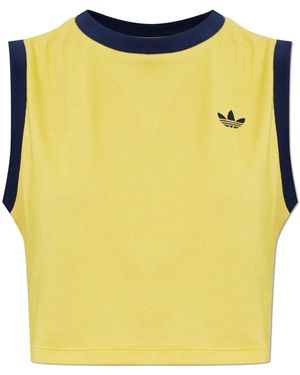 adidas Originals Top With "Z" Logo - Yellow