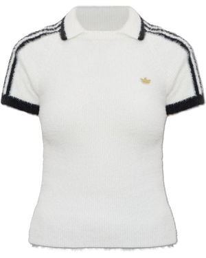 adidas Originals T-Shirt With Logo - White