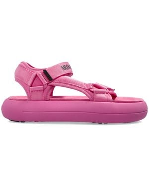 Moon Boot 'Mb Super Sandal' Sandals - Pink