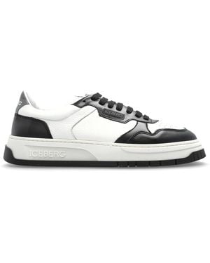 Iceberg Sports Shoes With Logo - White