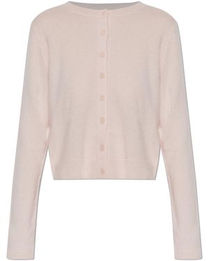 LoveShackFancy Cashmere Cardigan 'Cameyrn' - White
