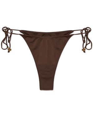 Jacquemus Bikini Top 'Triangle' - Brown