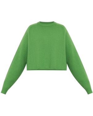 Lisa Yang Cashmere Jumper 'Karine' - Green