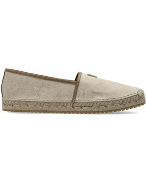 Dolce & Gabbana Espadrilles With Logo - Grey