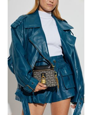 Balmain Monogram Bag - Blue