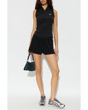 Lacoste Sleeveless Top - Black