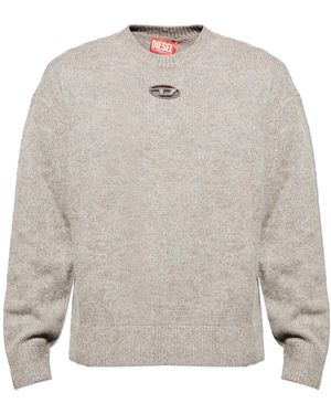 DIESEL Jumper K-Areeso' - White