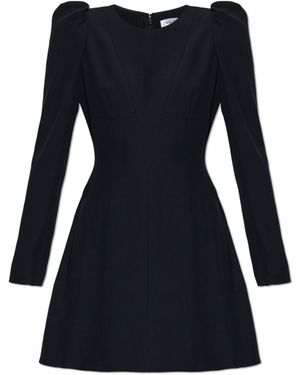 McQueen Dress With Long Sleeves - Black
