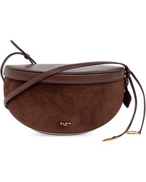 Alaïa Shoulder Bag 'Hip' - Brown
