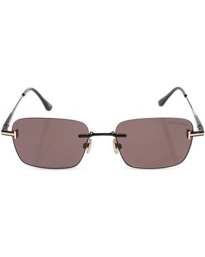 Tom Ford "Jake-02" Sunglasses - Black