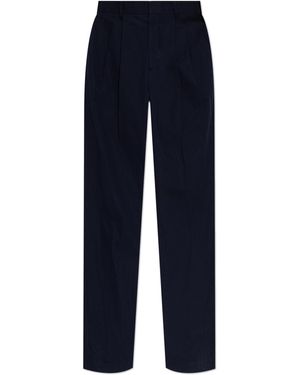 Balmain Creased Trousers - Blue