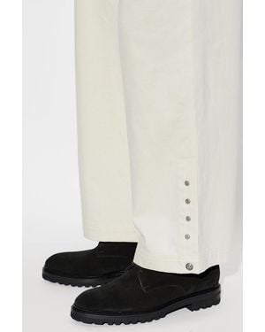 Kiton Suede Ankle Boots - Black
