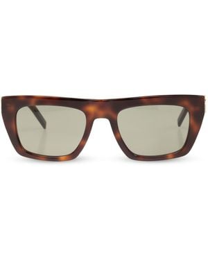 Saint Laurent ‘Sl M131’ Sunglasses - Brown