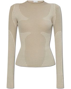 ROA Top Wavy Long - White