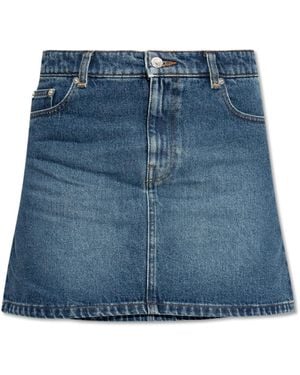 A.P.C. Denim Skirt - Blue