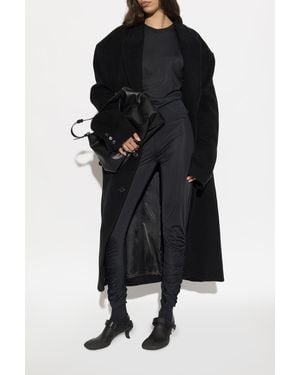 Comme des Garçons Pants With Gathers - Black