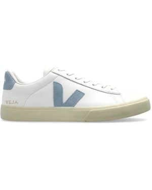 Veja Campo Leather Sports Shoes, - White