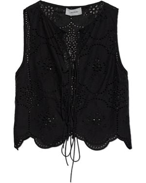 Matteau Lace Top - Black