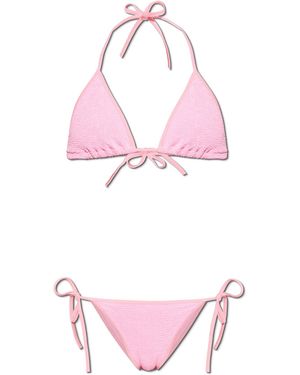 Hunza G Two-Piece Swimsuit 'Gina' - Pink