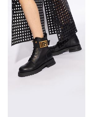Balmain 'Combat' Boots - Black