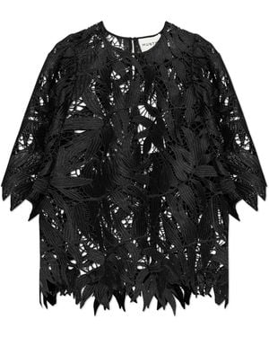 Munthe Top 'Bubble' - Black