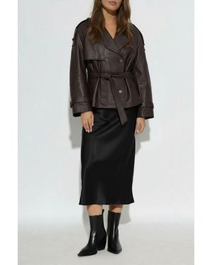 AllSaints 'Reed' Leather Jacket - Black