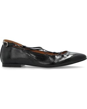 A.P.C. Leather Shoes Katie - Black