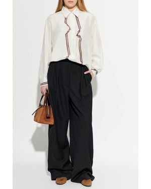 Paul Smith Silk Shirt - White