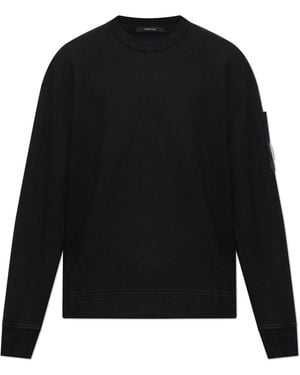 C.P. Company Sweatshirt With Applique - Black