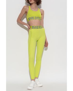 DIESEL Leggings 'Micol-D-Pop' - Yellow