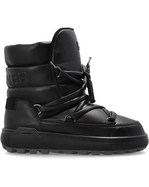 Bogner Leather Snow Boots 'Chamonix' - Black