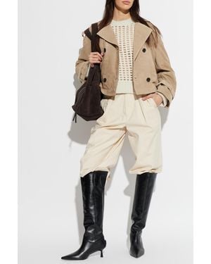 AllSaints 'Reed' Suede Jacket - Natural