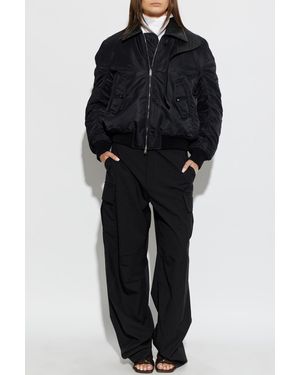 Bottega Veneta Bomber Jacket - Black