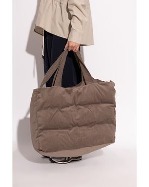 Rethinkit Studios Shopper Bag With Sewn-In Logo - Brown