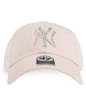 Sporty & Rich Cap With Visor From The '47 & The New York Yankees' Collection - Pink