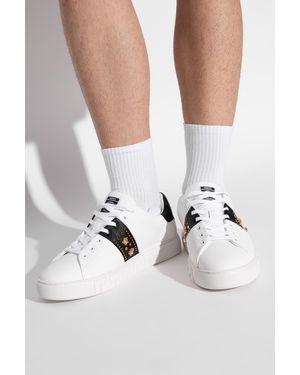 Versace Sports Shoes With Logo - Multicolor