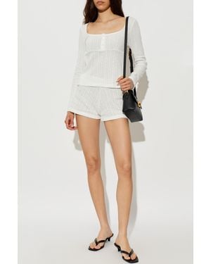 Munthe Top "Naomy" - White