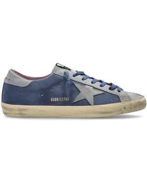 Golden Goose 'Super-Star' Sports Shoes - Blue